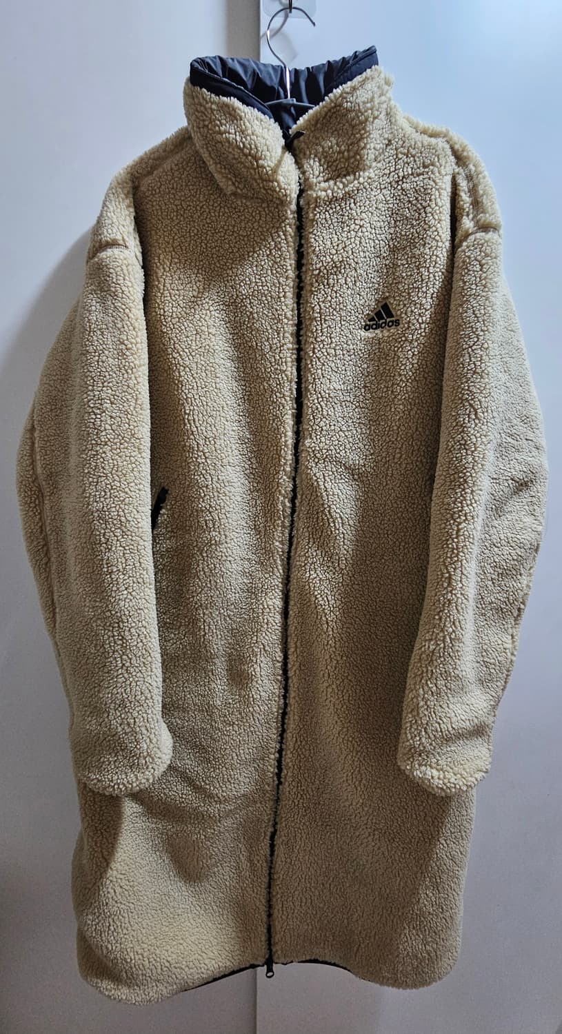 아디다스 롱 리버서블 쉐르파 자켓 상품이미지1