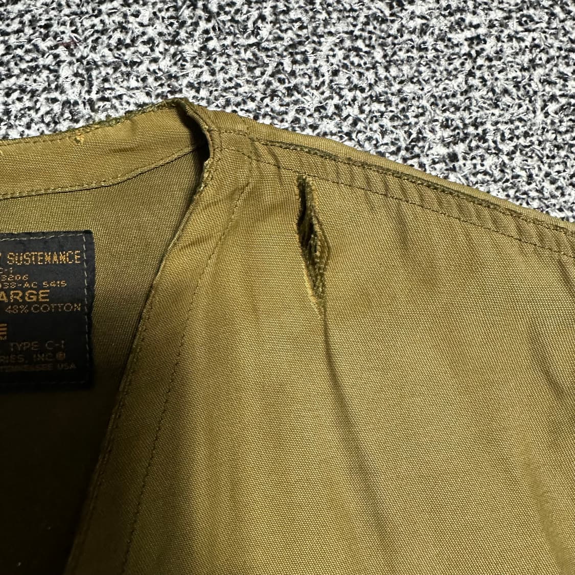 (XL) 알파인더스트리 C-1 빈티지 베스트 상품이미지3