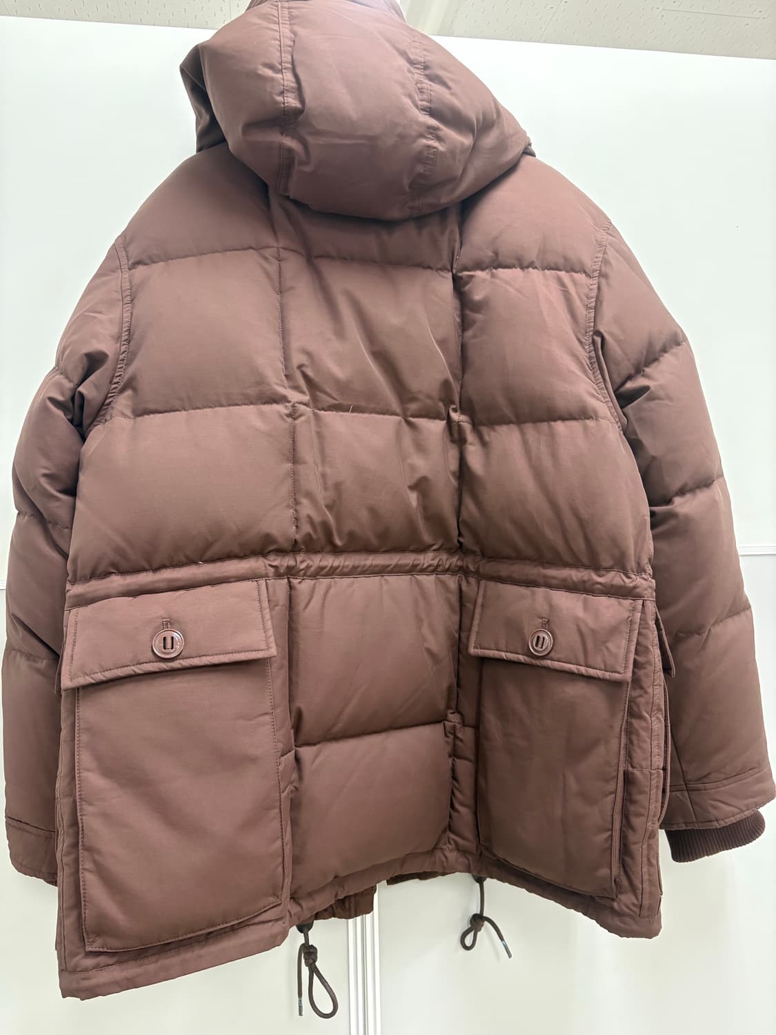 (상태굿) 프리즘웍스 카라코람 다운파카 패딩 브라운 XL 팝니다 상품이미지7