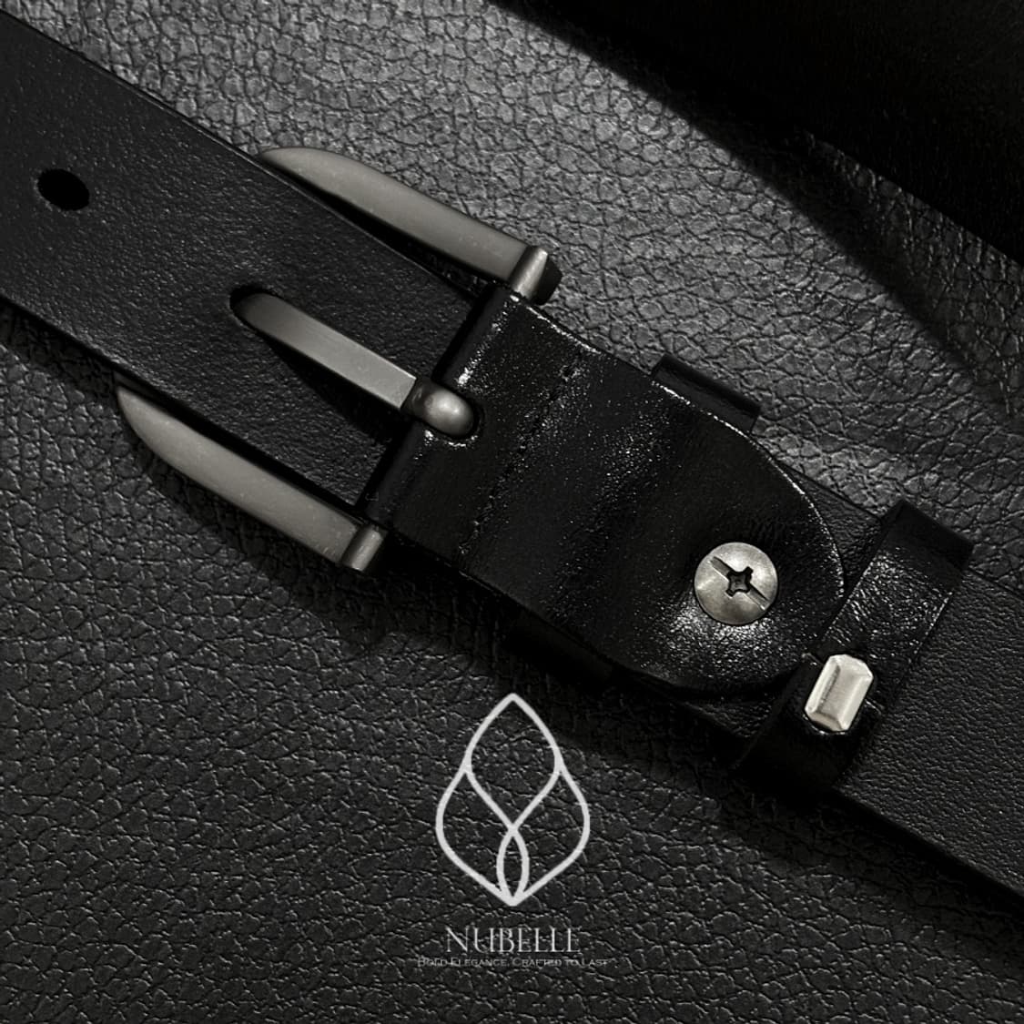 🌗 Ethnic stud belt / 에스닉 스터드 가죽 벨트 상품이미지5