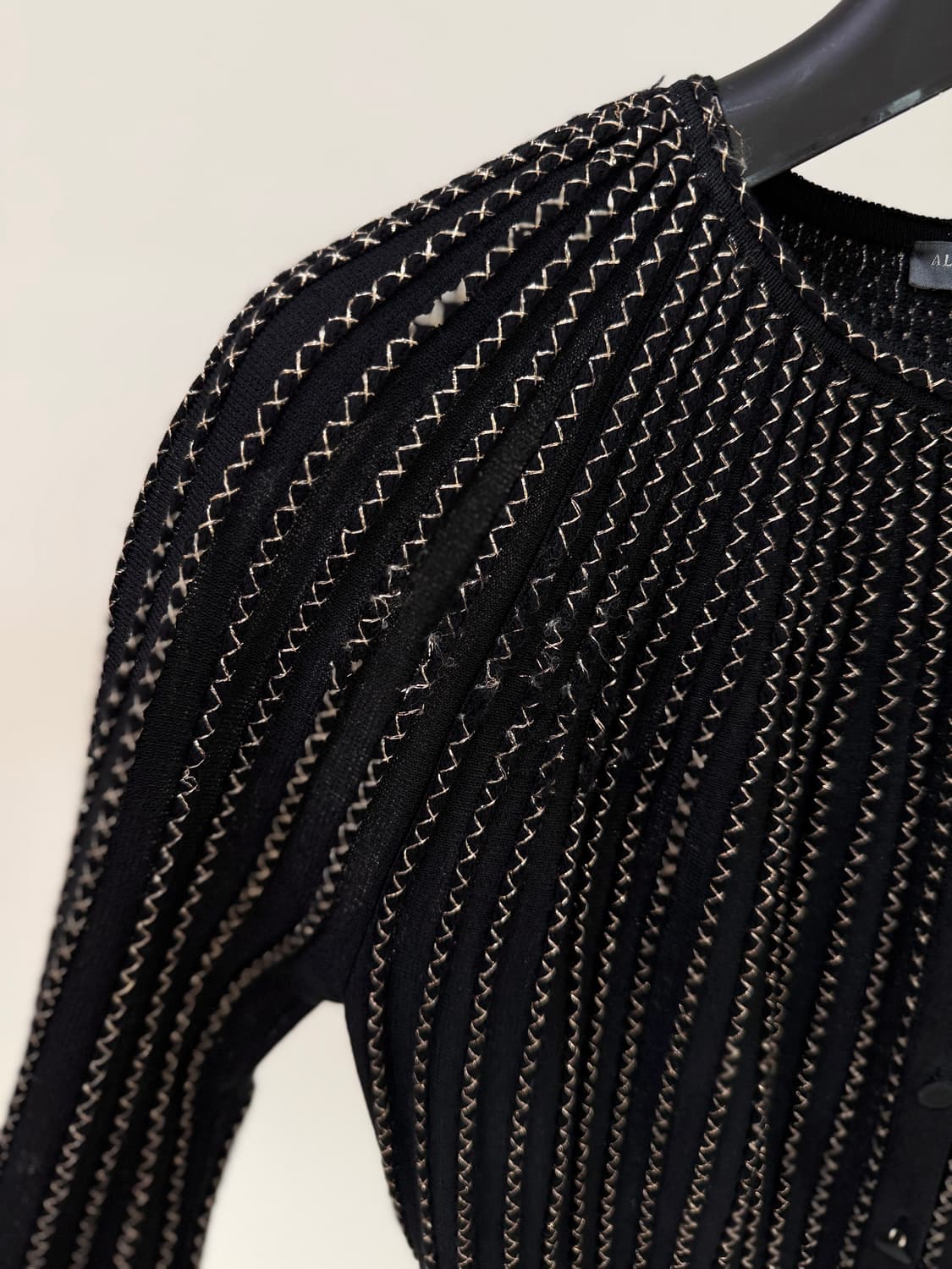 알렉산더 맥퀸 금사 가디건(S) 상품이미지6