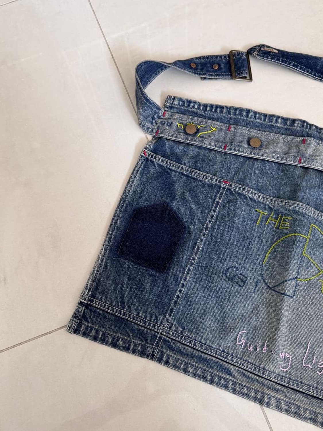APRON DENIM 앞치마 데님 상품이미지3