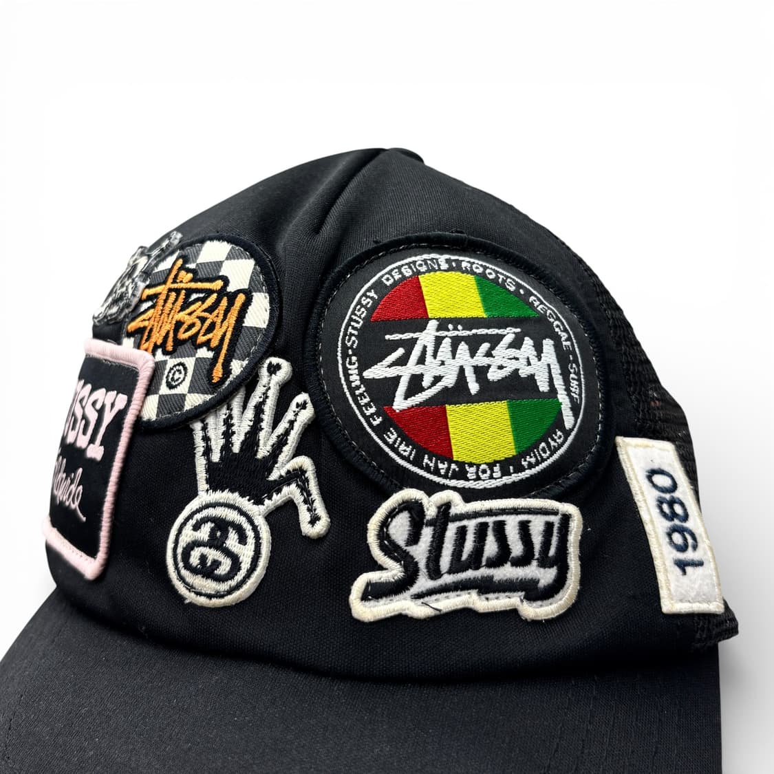 00's 스투시 패치 로고 트러커 햇 상품이미지7