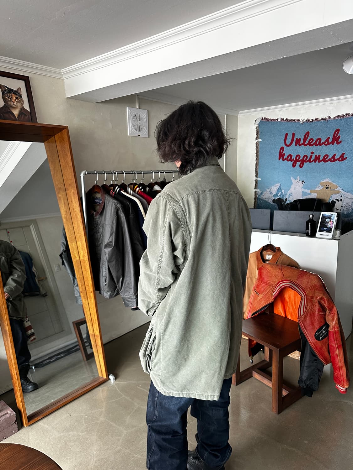 Eddie Bauer 에디바우어 코튼 사파리 필드 자켓 (XL) 상품이미지3