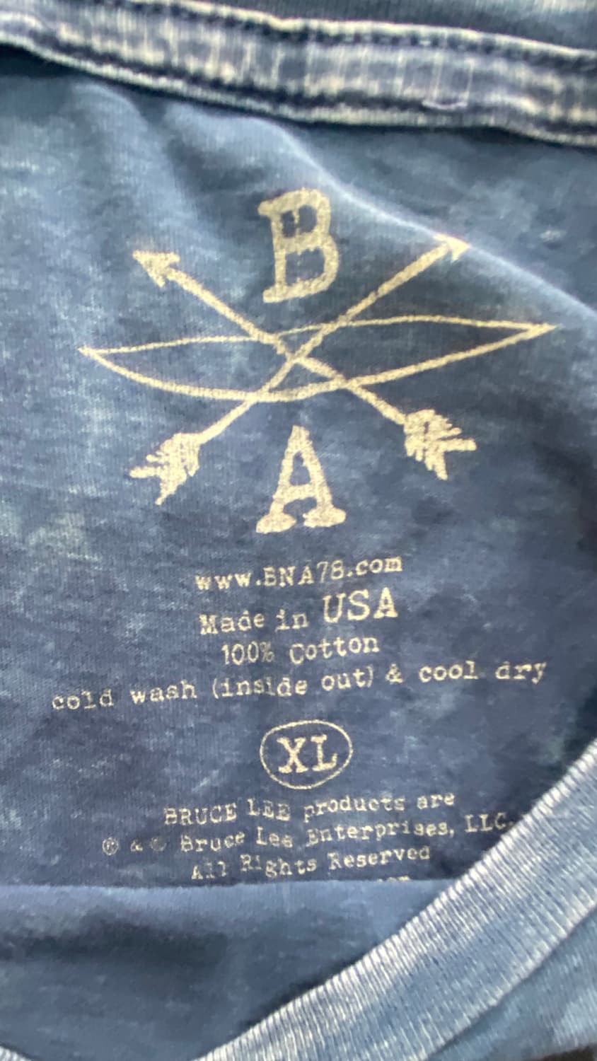 BNA78 브랜드의 브루스 리 프린팅 티셔츠 상품이미지3