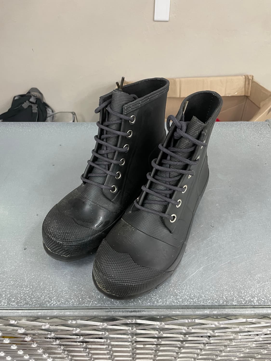 헌터 오리지널 레이스업 부츠 uk8 상품이미지2