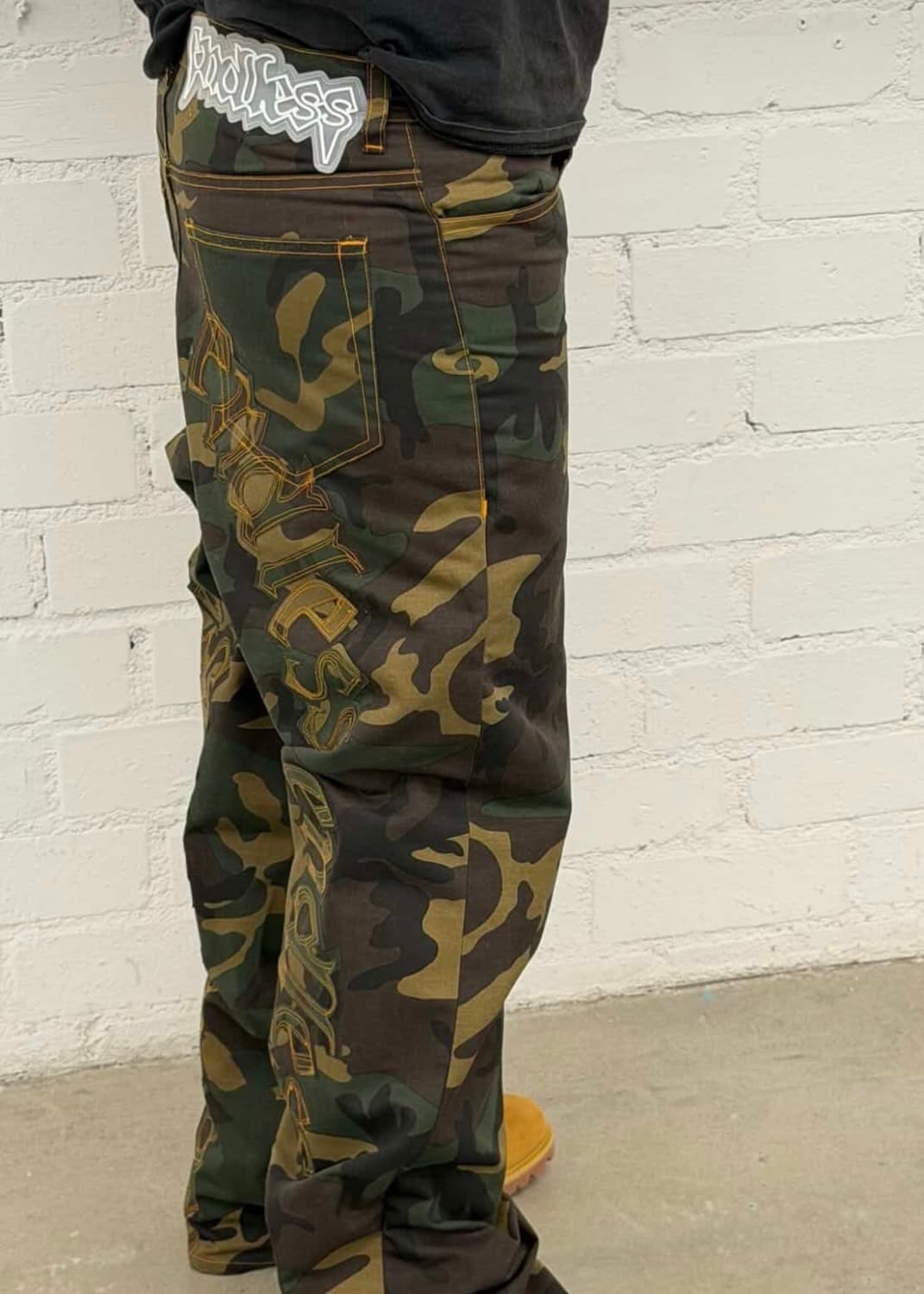 Endless denim camo pants [ 32 ] 상품이미지4