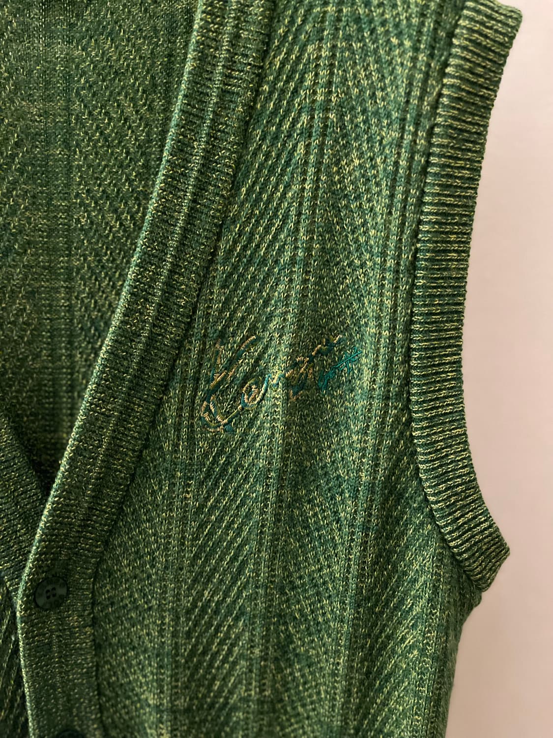 겐조골프 니트조끼 상품이미지3