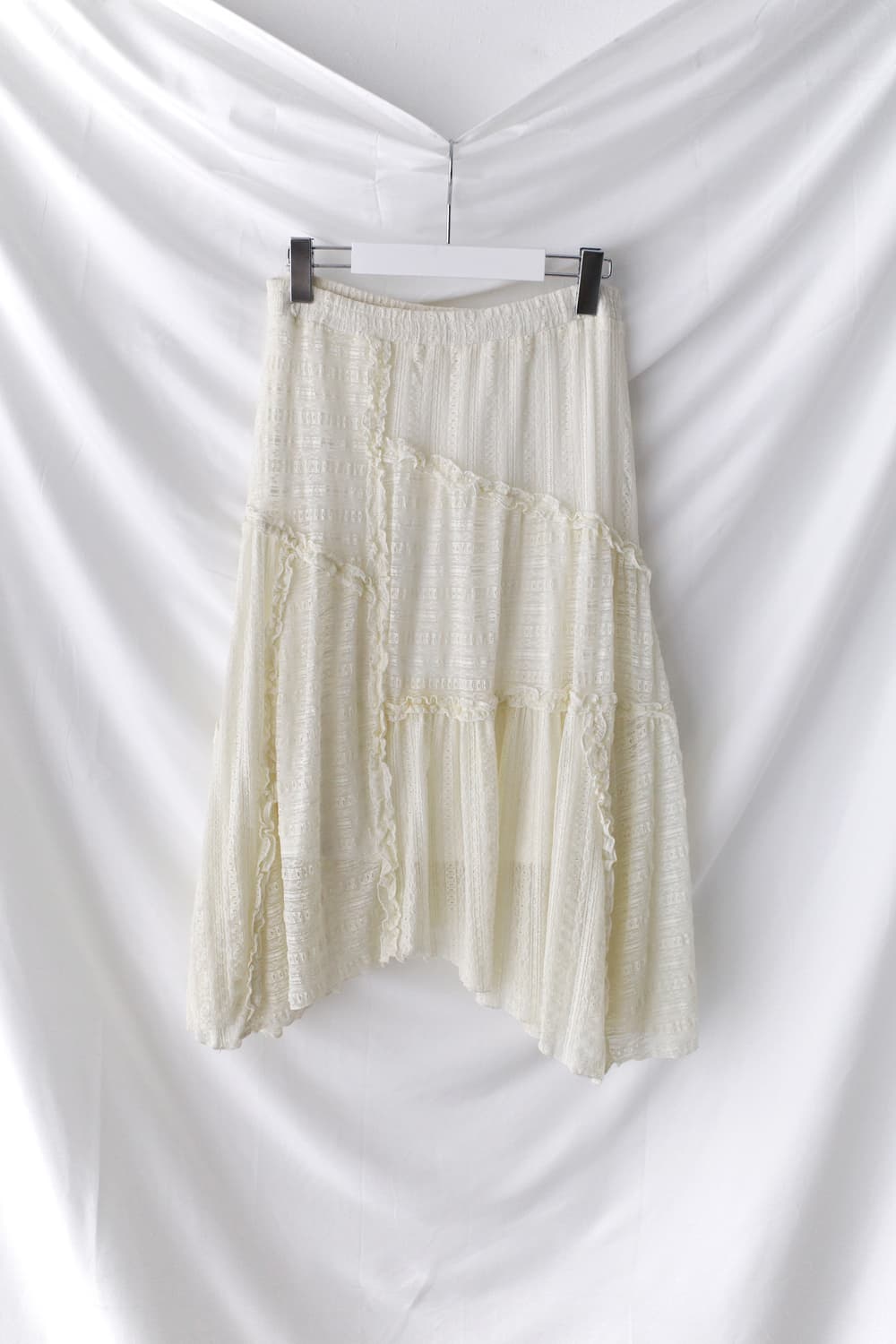 lace patch knit skirt  상품이미지1