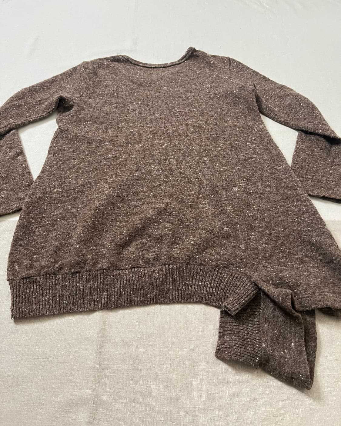 요지야마모토 네프 울 비대칭 니트 yohji yamamoto 보카시 상품이미지4