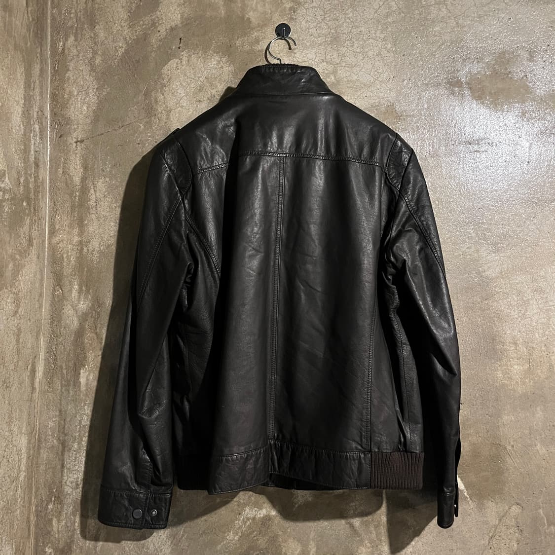 BASSO 염소가죽 자켓 브라운 상품이미지6