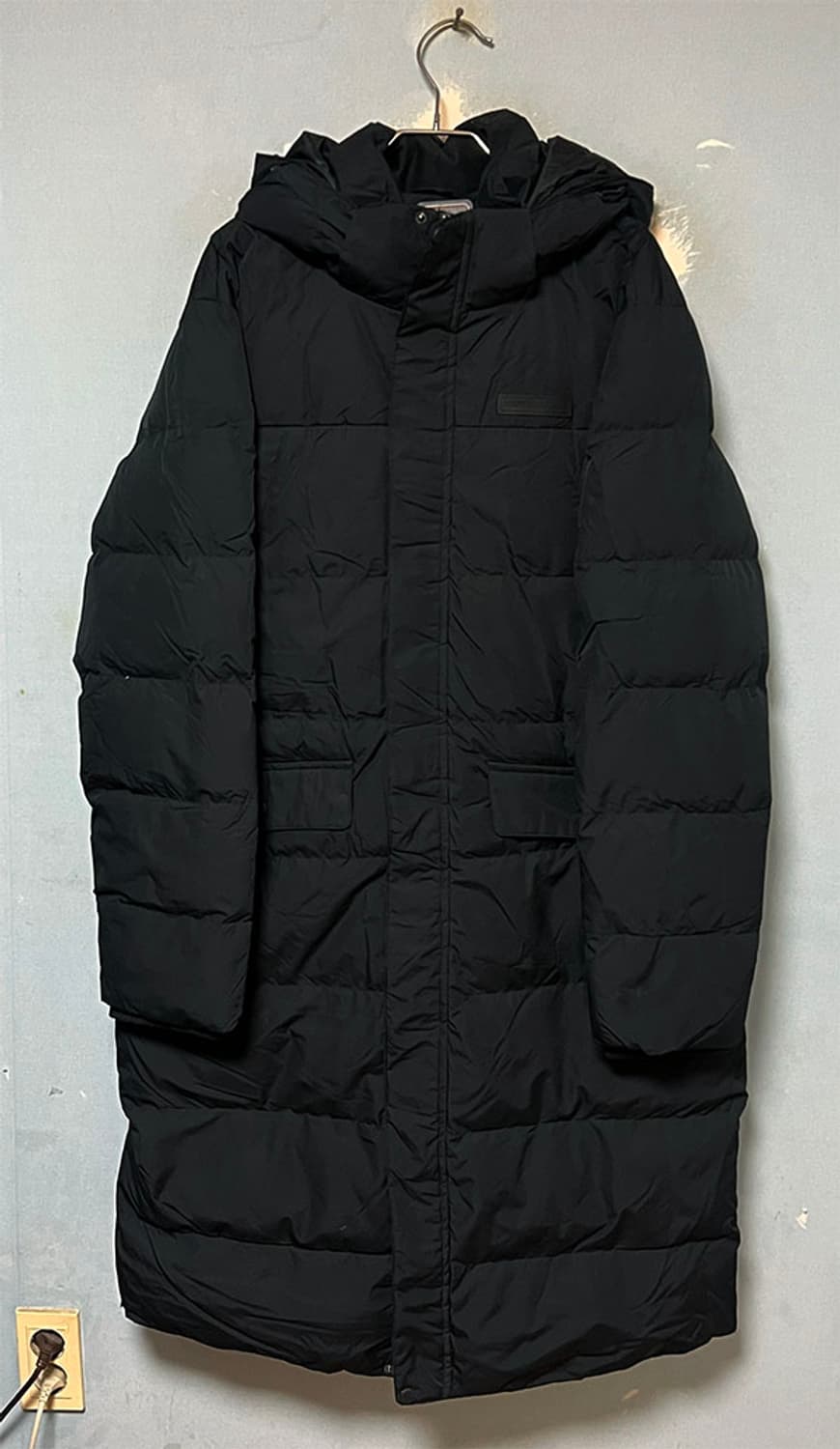 콜핑 남자 롱패딩 구스다운 블랙 캐주얼 XL 105 상품이미지1