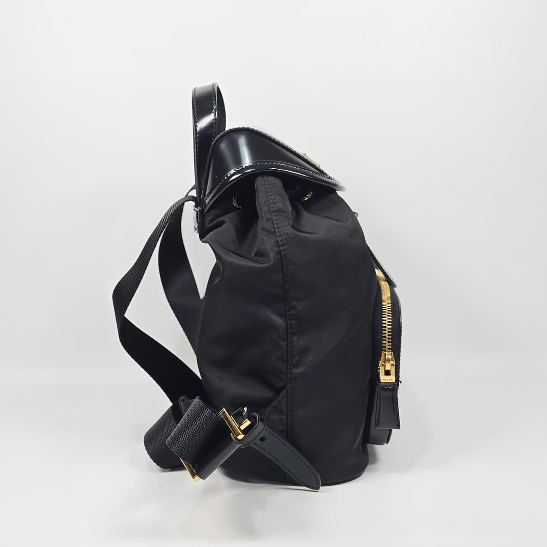 프라다 리나일론 브러쉬드 레더 백팩  상품이미지6