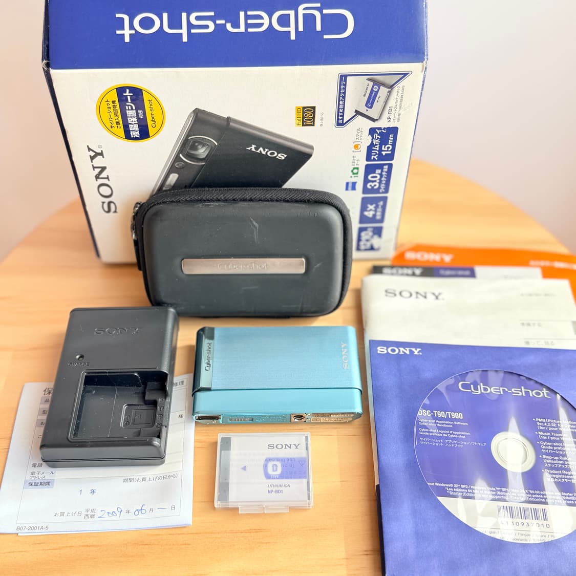 🩵레어 컬러)쨍한 아이스 블루🩵소니 사이버샷 DSC-T90 상품이미지8