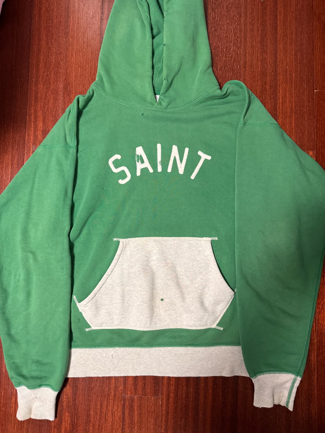 [XL] 세인트 미카엘 펠트 후드 상품이미지1