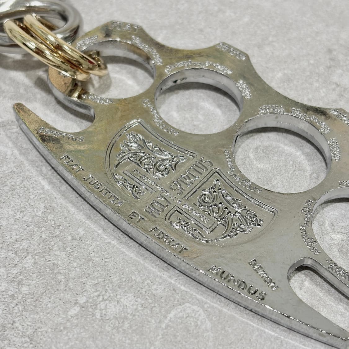 Oribell 스틸 스트라이크 파워 너클 키링 열쇠고리 상품이미지6