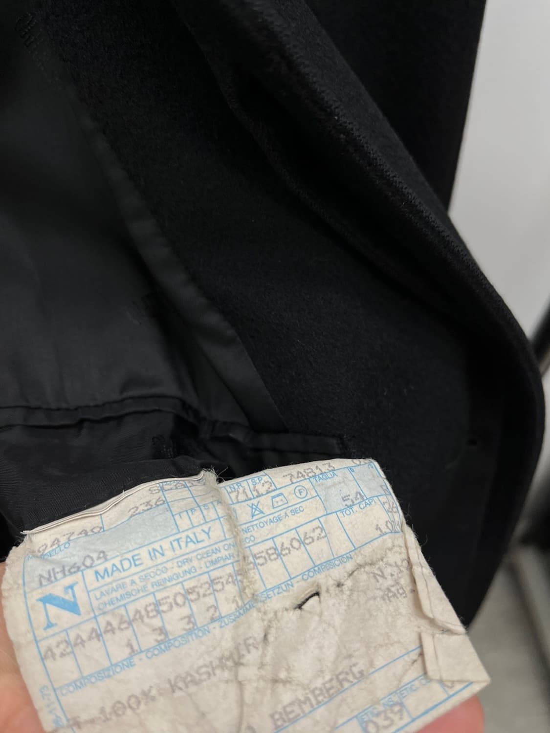 110) 이태리 콜롬보 캐시미어 코트 상품이미지7
