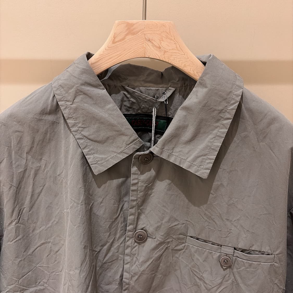 (정품/새상품) 케이시케이시 남성 그레이 STANISLAS 코튼 자켓 상품이미지2