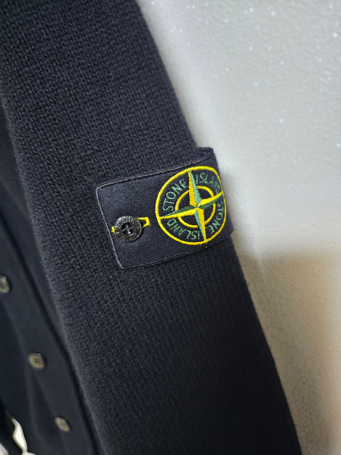 스톤아일랜드 하이넥 울 가디건 상품이미지4