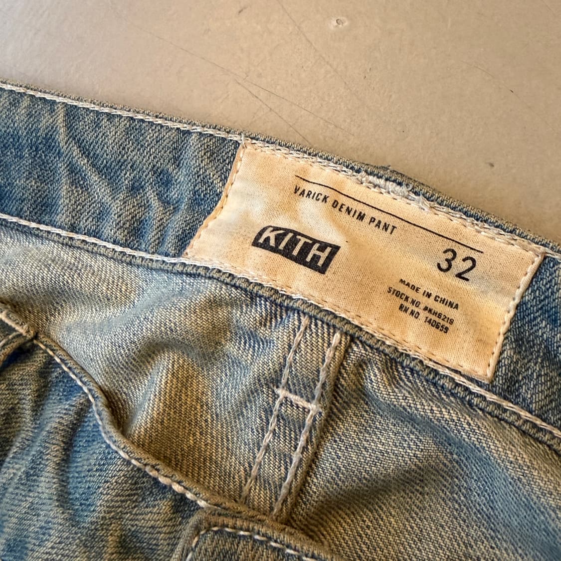 키스 바릭 데님 팬츠 상품이미지8