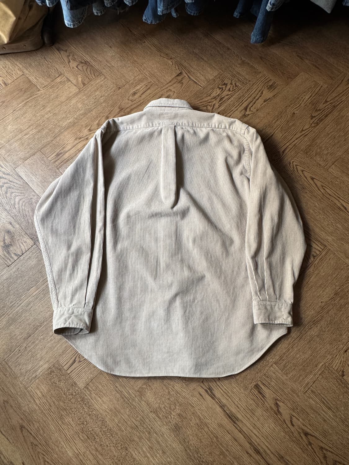 [L]폴로 랄프로렌 BLAIRE 베이지 코듀로이 셔츠 상품이미지8