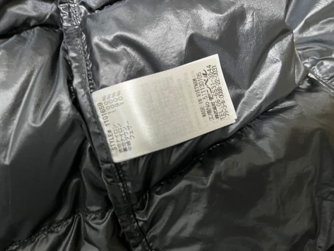 몽벨 슈페리어 다운 파카 블랙 상품이미지6