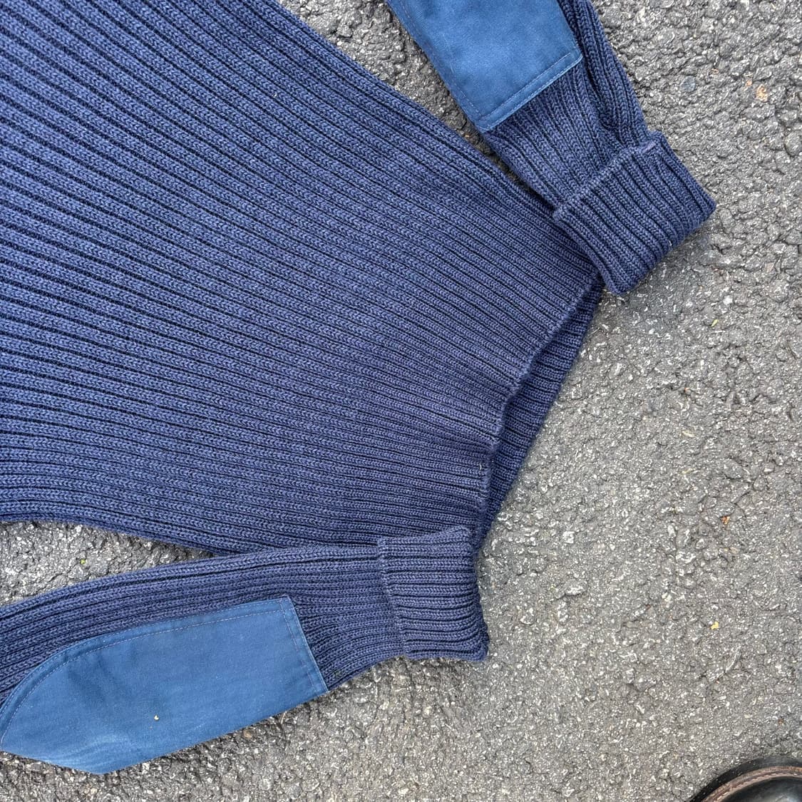 80년대 미공군 아이언 런 울 스웨터 상품이미지5