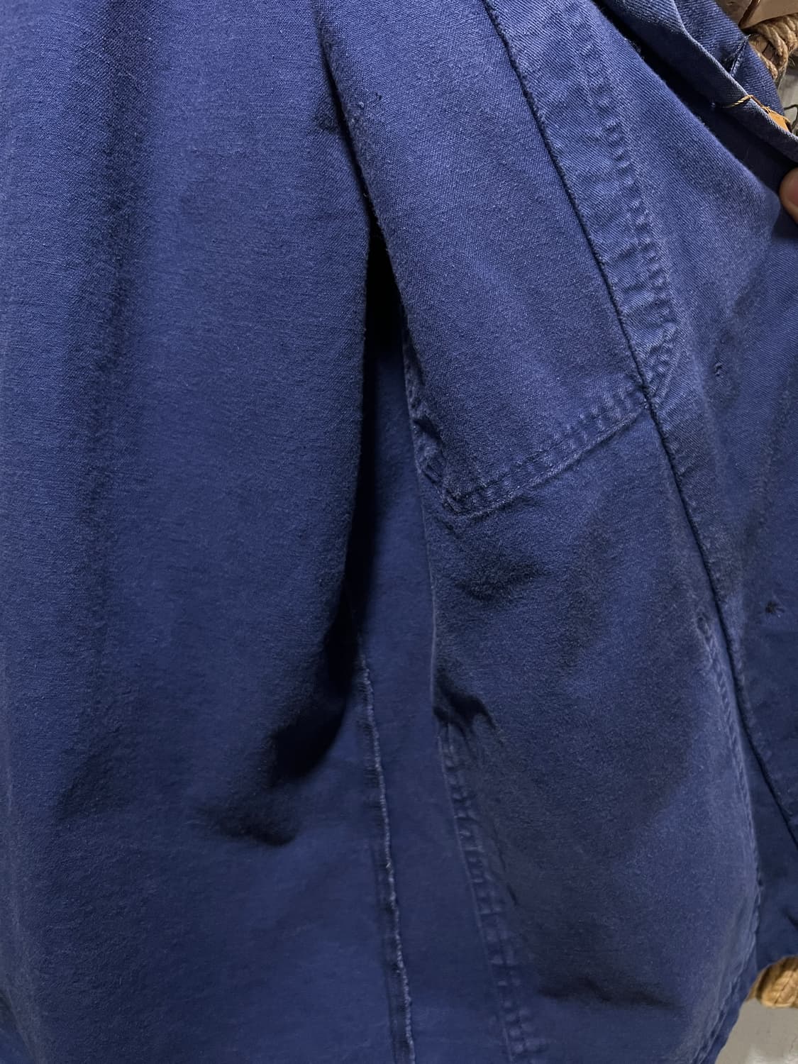 [XL]빈티지 워싱 더블 브레스트 프렌치 워크자켓 상품이미지7