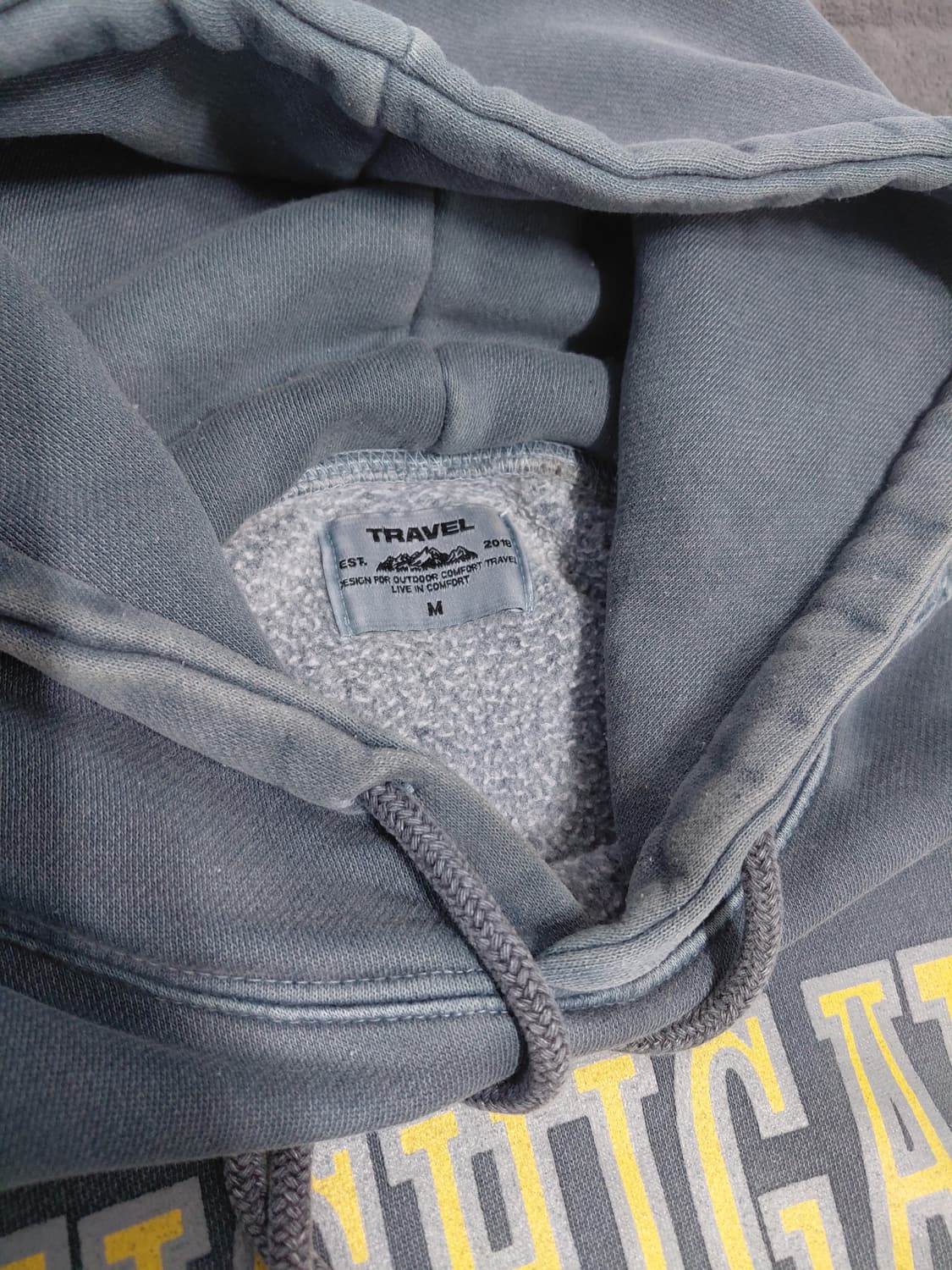 트래블 미시간 울버린 후드티 M 상품이미지5
