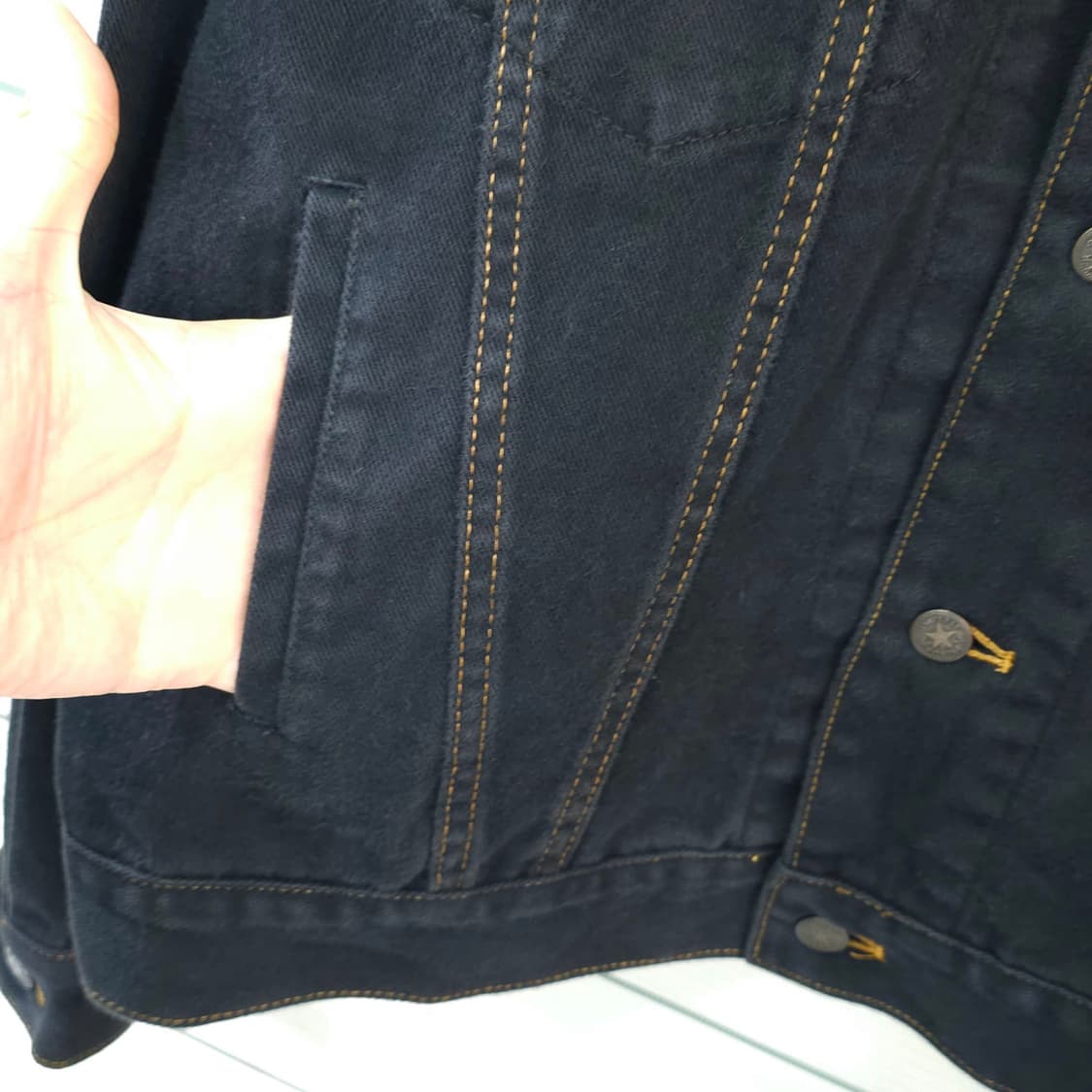 컨버스 올스타 데님자켓- L사이즈 상품이미지5