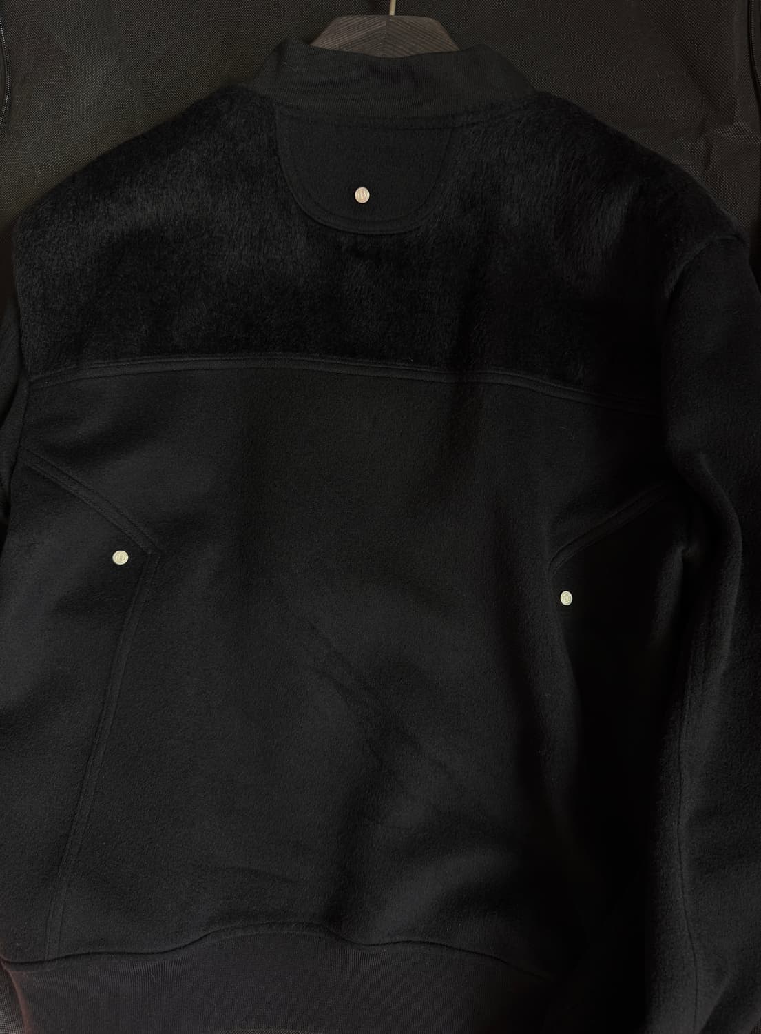 [Undermycar] 가우딘 알파카 숄더 울 블루종 문레스 나이트 상품이미지3