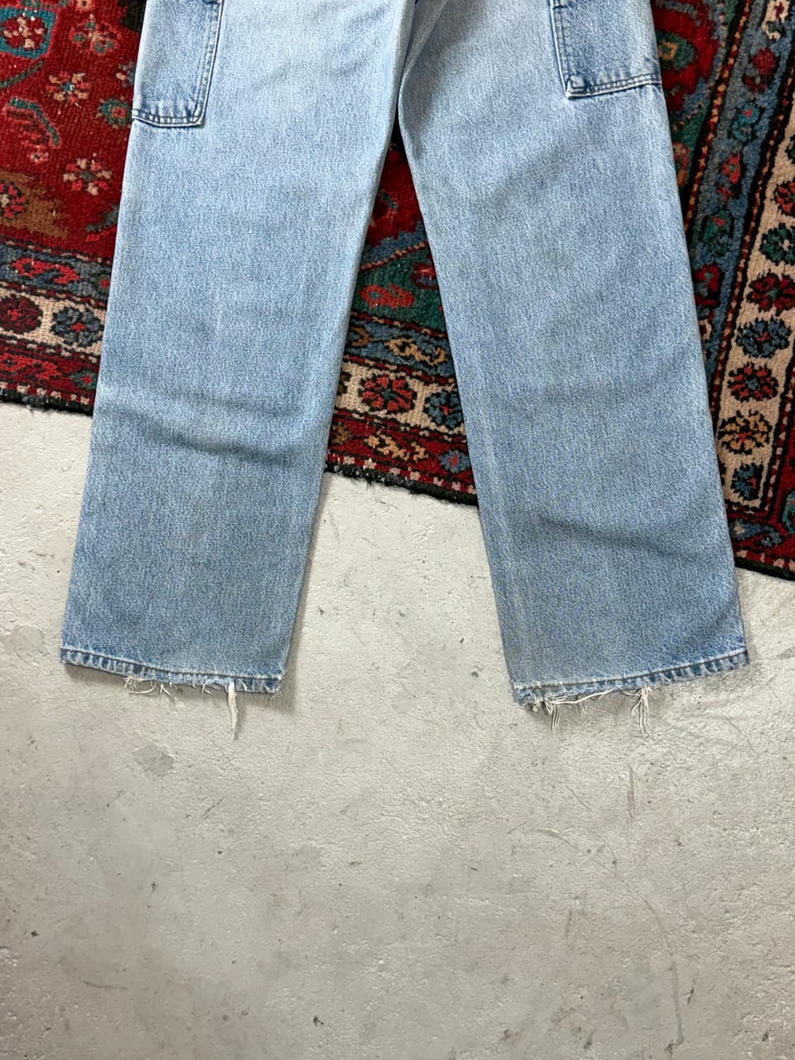 00's USA OG 칼하트 B07 더블니 팬츠 칼하트 데님 더블니 상품이미지8