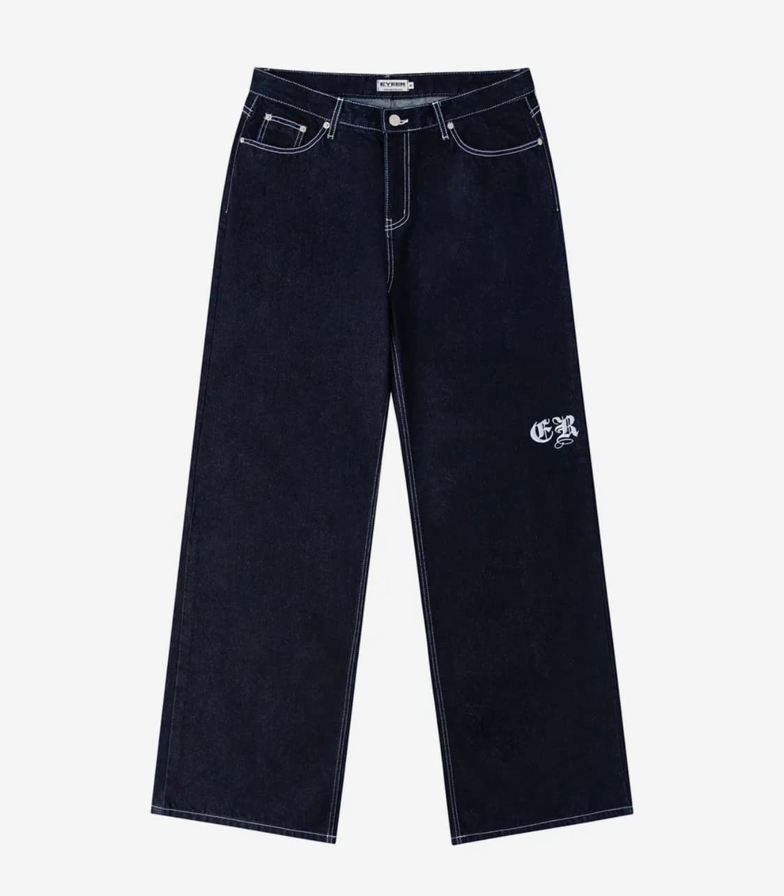 Eyeer Lion Embroidery Wide Denim Pants 상품이미지3