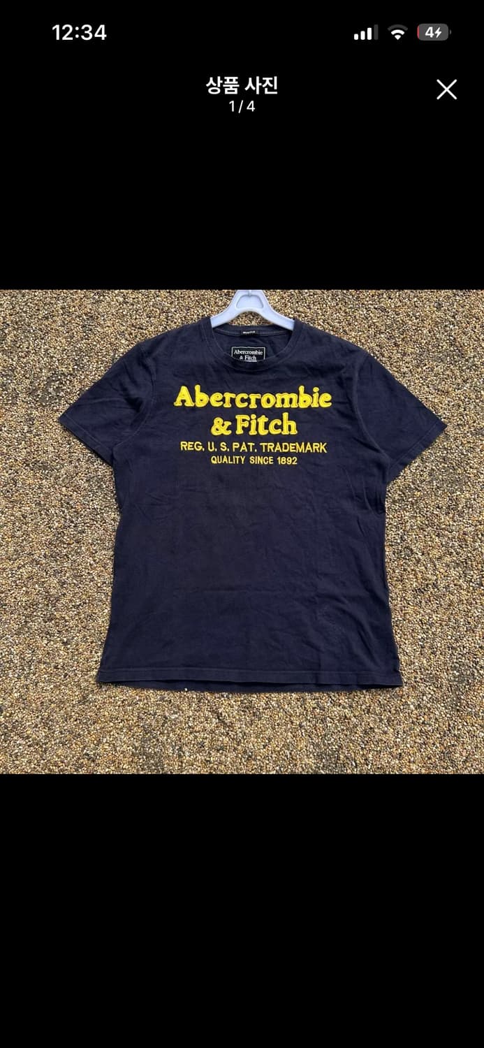 아베크롬비 네이비 반팔티셔츠 상품이미지1