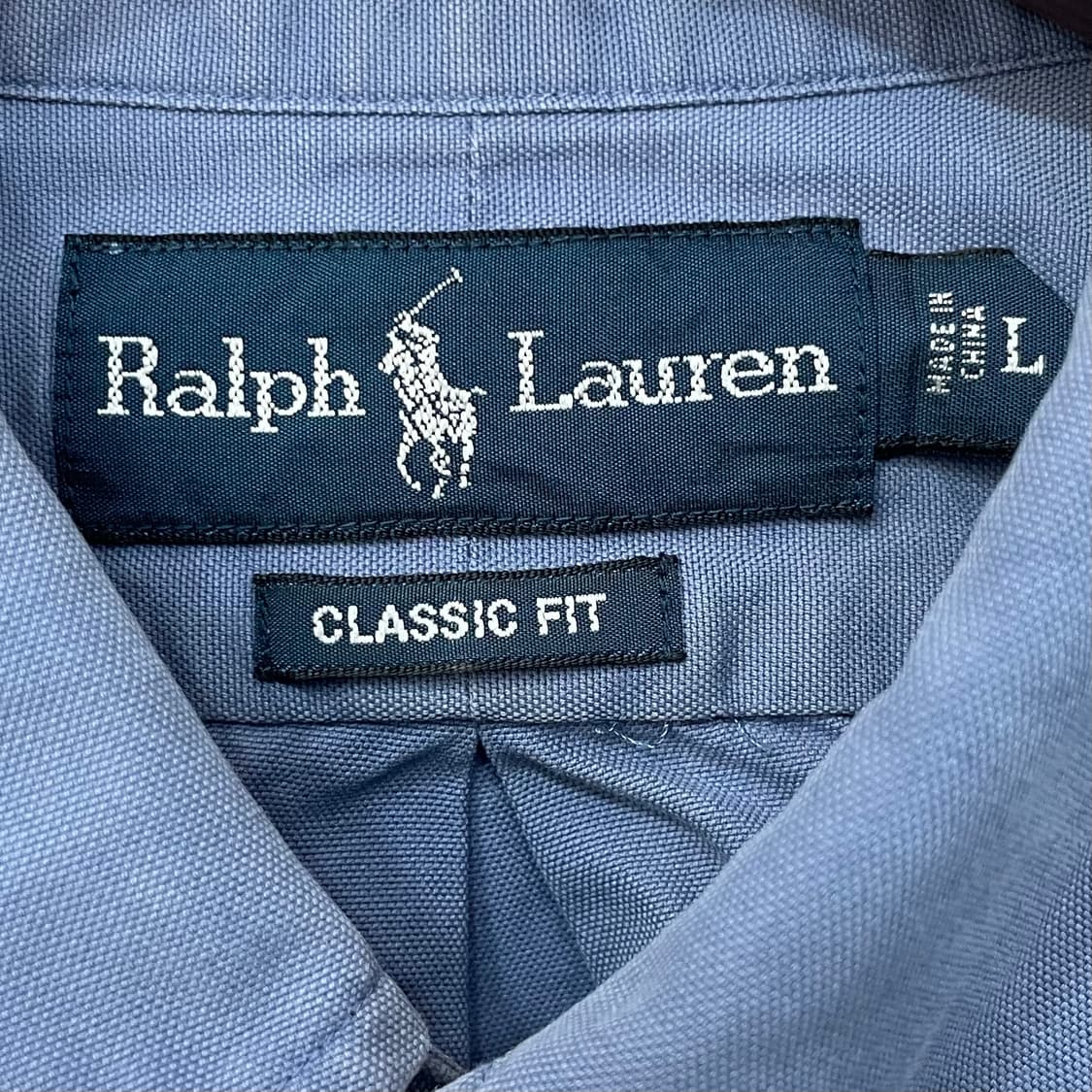 90‘s 폴로 클래식핏 OCBD 셔츠 L 상품이미지8