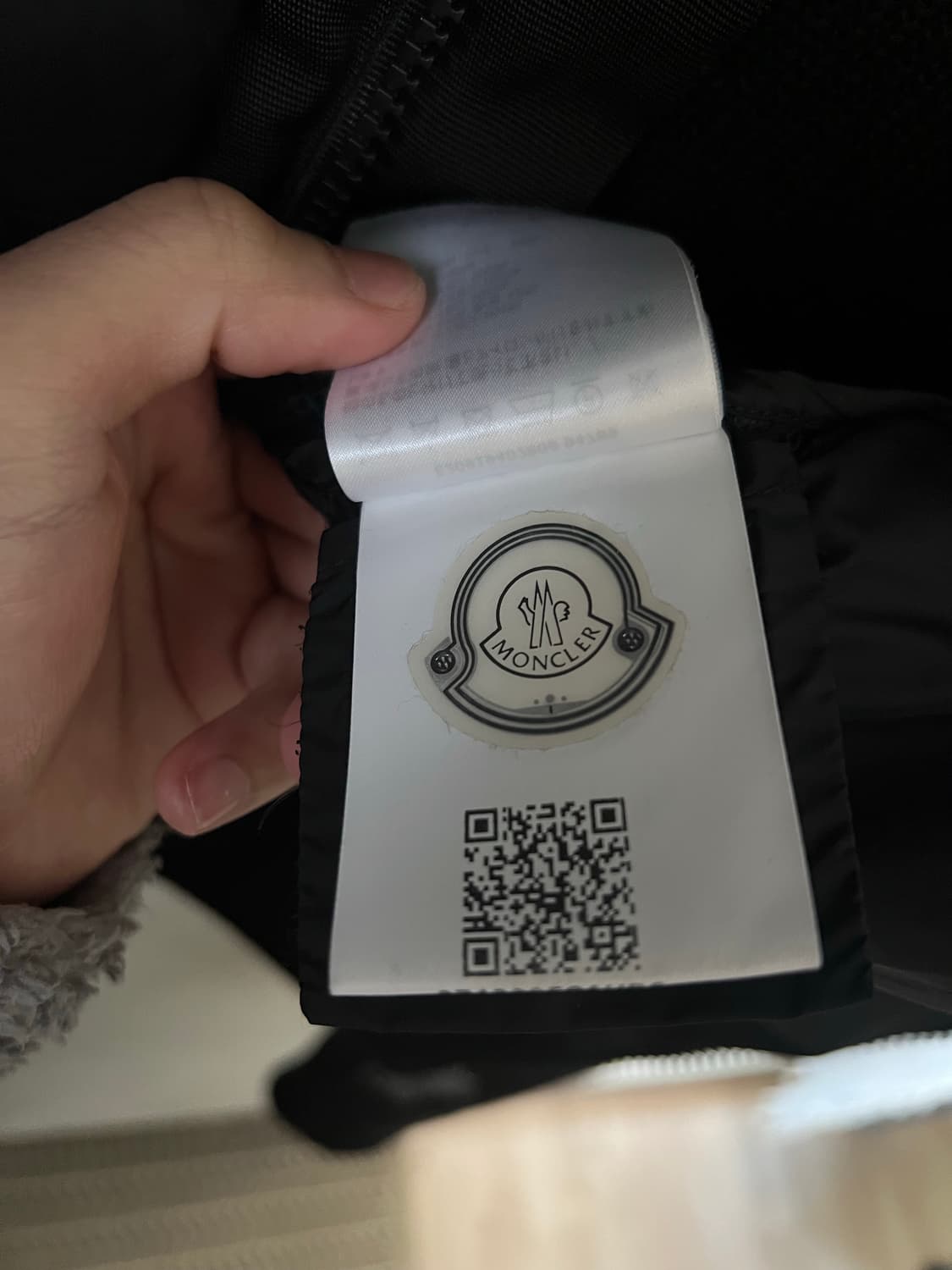 새상품급 트리콧 울니트패딩 후드 M 상품이미지9