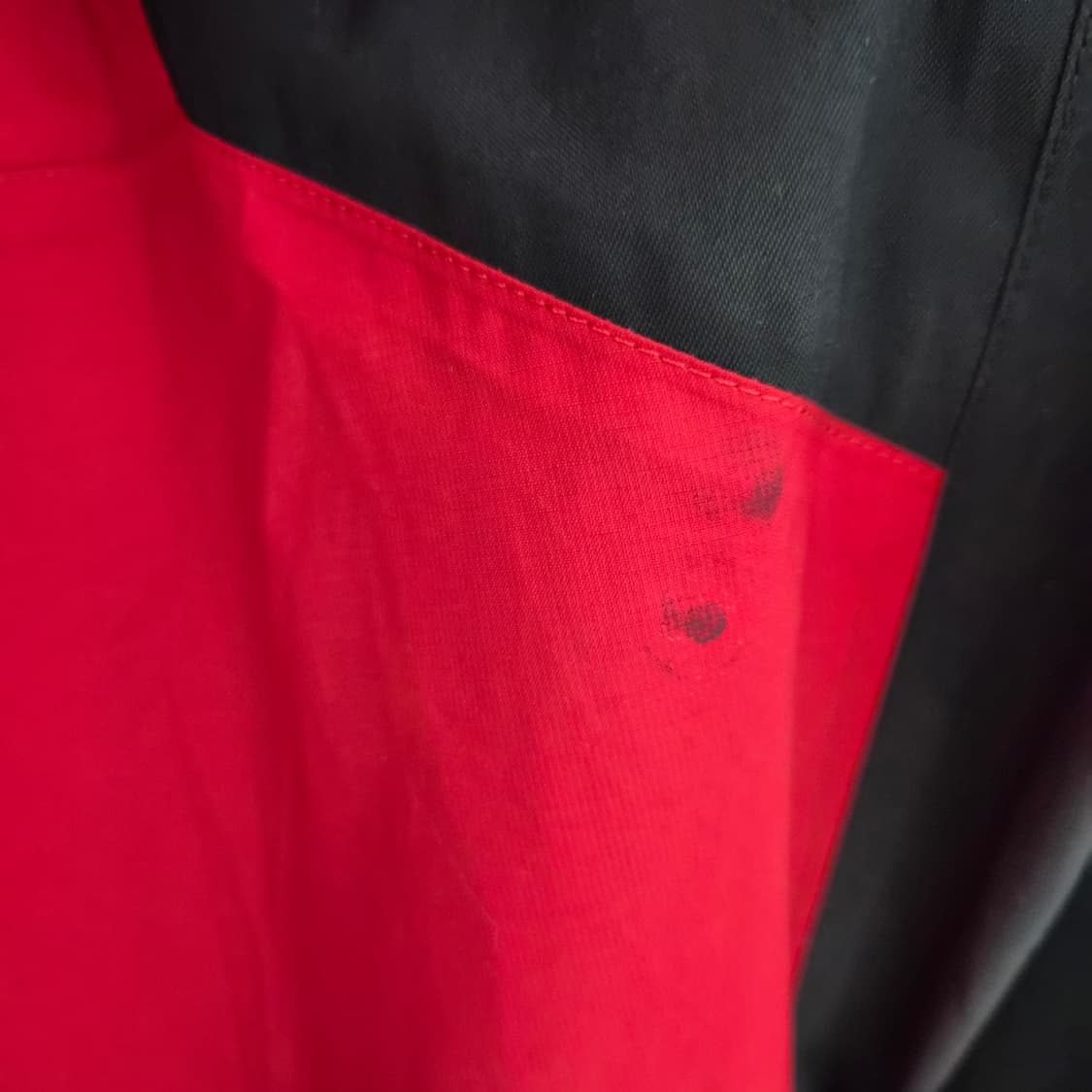 노스페이스 레드/블랙 바람막이 자켓 남성 S 상품이미지10