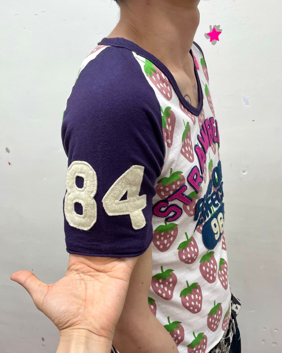 Rough Strawberry 84,85 T-shirt 상품이미지4