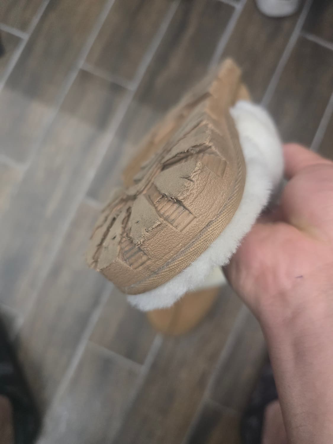 UGG 어그 슬리퍼 브라운 여성용 상품이미지4