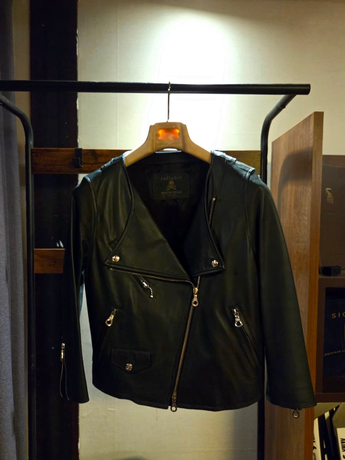 마스터 마인드 아카이브 레더자켓 상품이미지1