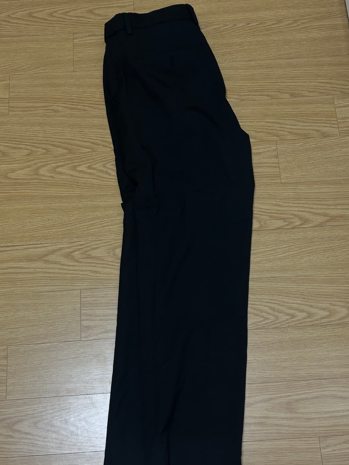 무신사 스탠다드 블랙 슬랙스 상품이미지2