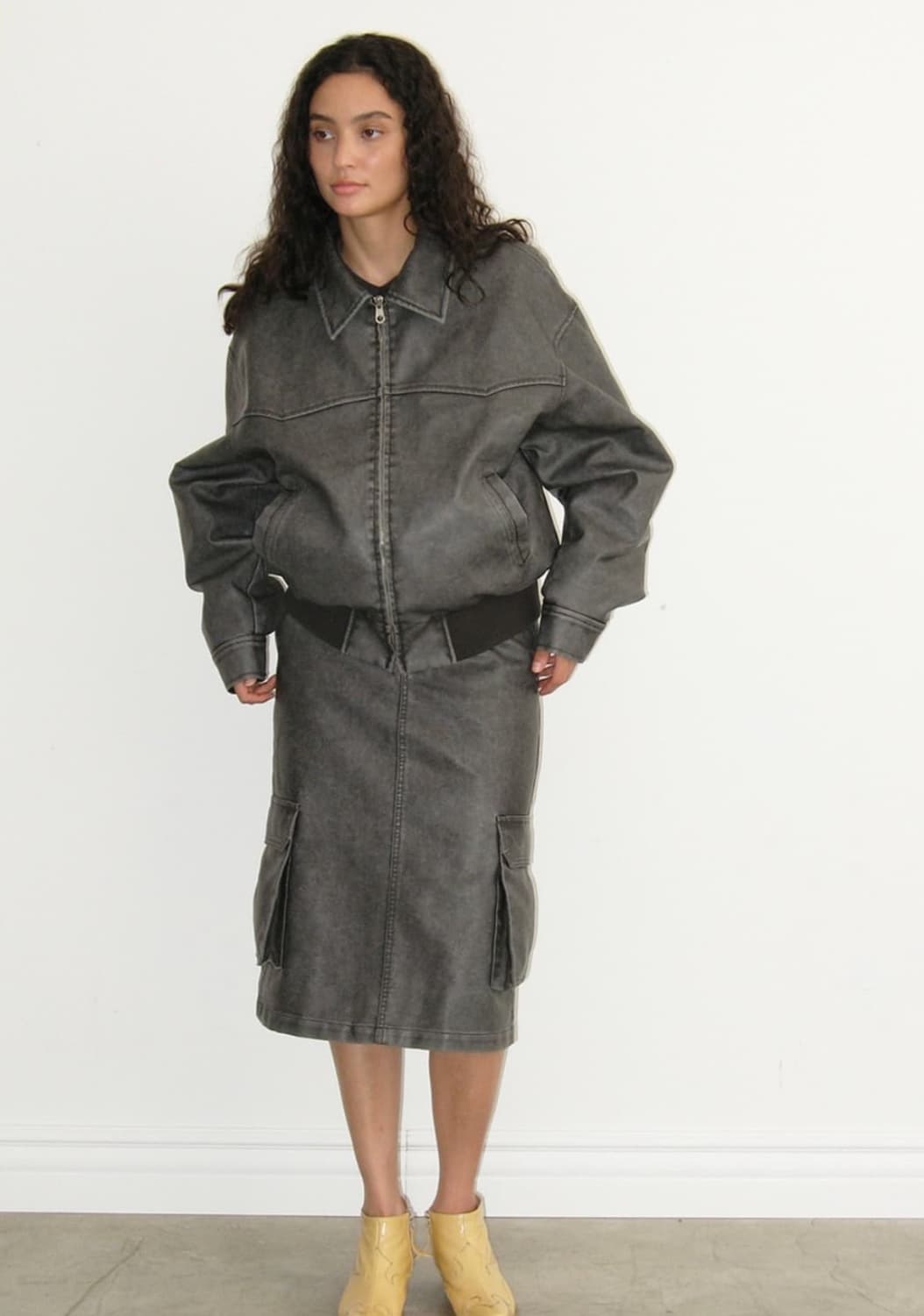 Polysooem 폴리수엠 레더 자켓 상품이미지4