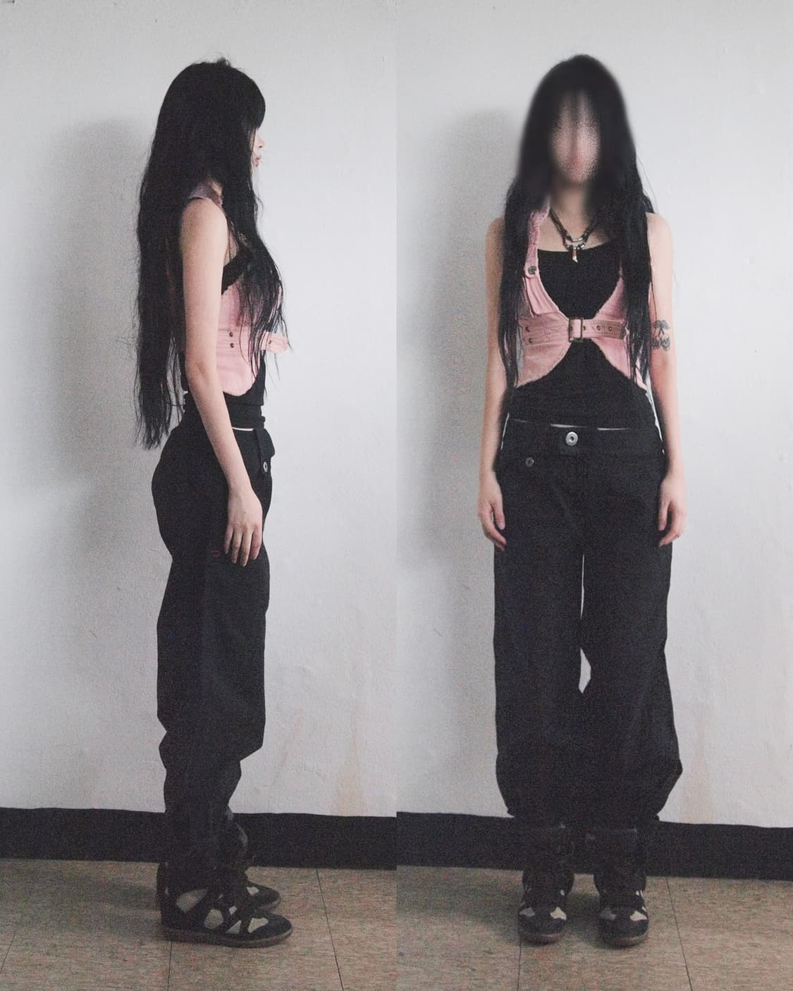 new* 디젤 00s 벨티드 카프리팬츠 상품이미지2