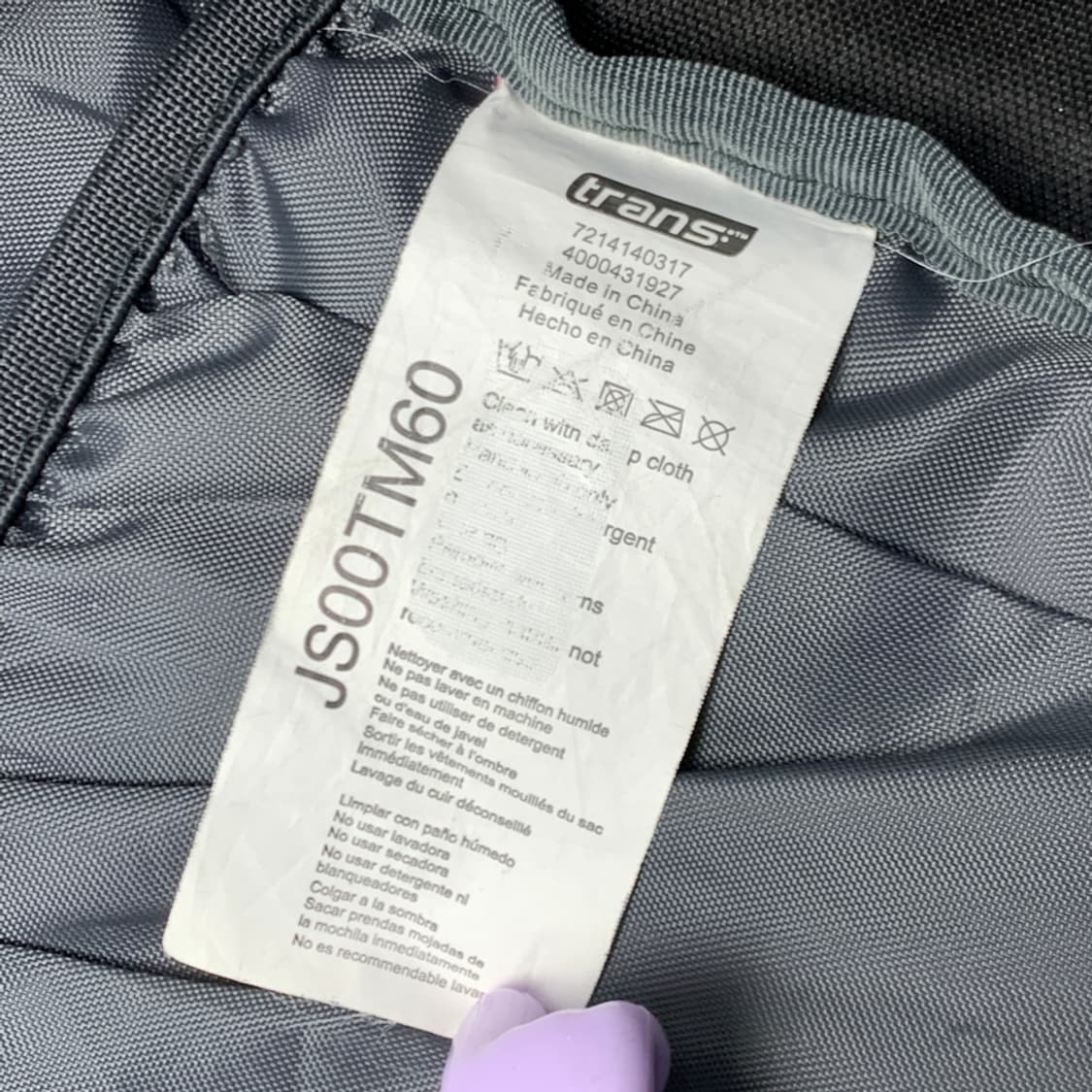 [OS/정품] 트랜스바이 x 잔스포츠 백팩 상품이미지7