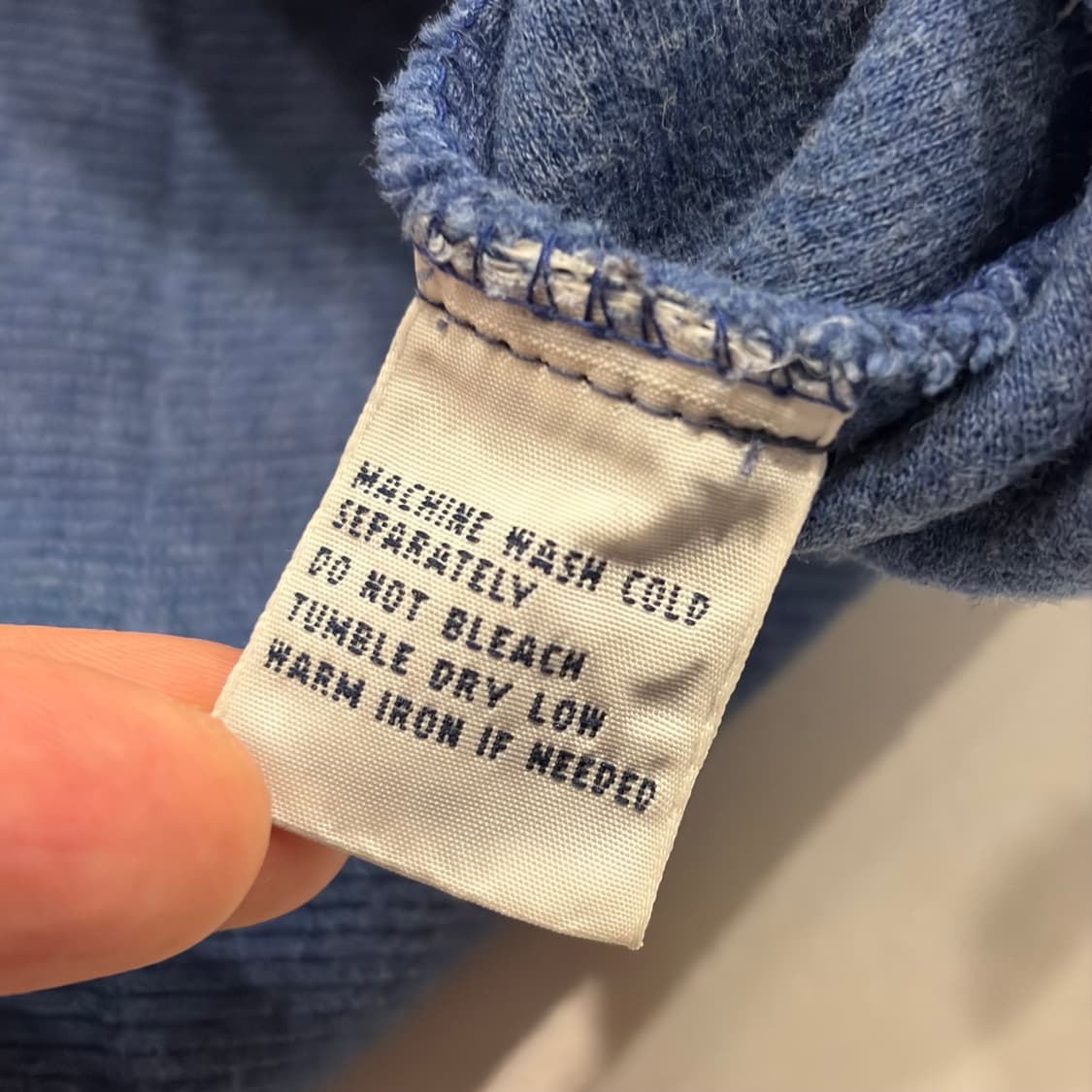 [L] 폴로 랄프로렌 블루 반집업 맨투맨 B857 상품이미지6