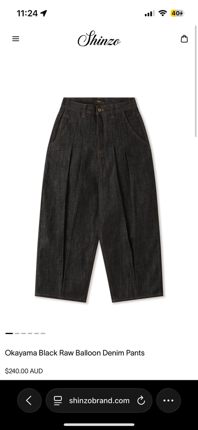 Shinzobrand Okayama 데님 상품이미지1