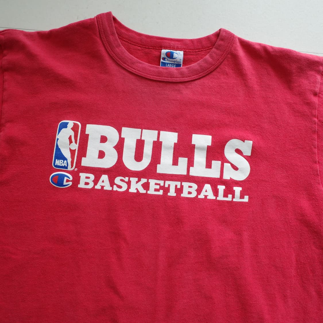 90s 챔피온 MADE IN USA 시카고불스 NBA 반팔 L 상품이미지2
