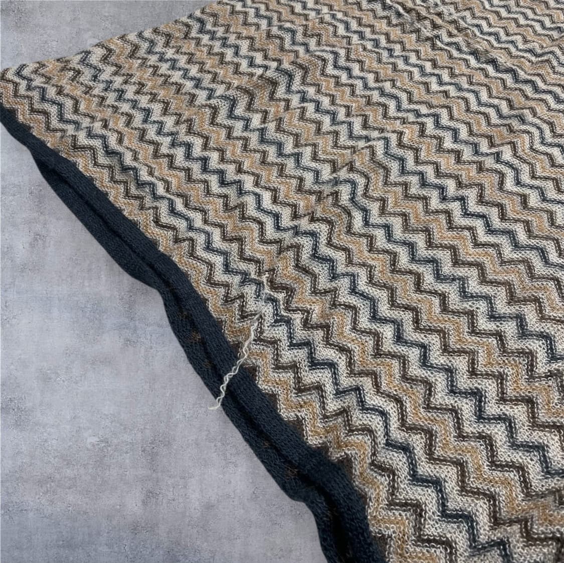 미쏘니 Missoni 지그재그 패턴 울혼방 머플러 상품이미지6