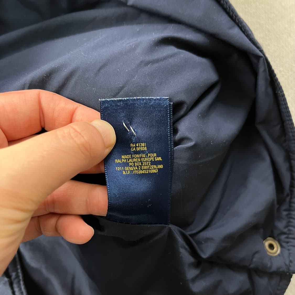 95 폴로랄프로렌 스몰포니 퀄팅 자켓 상품이미지8