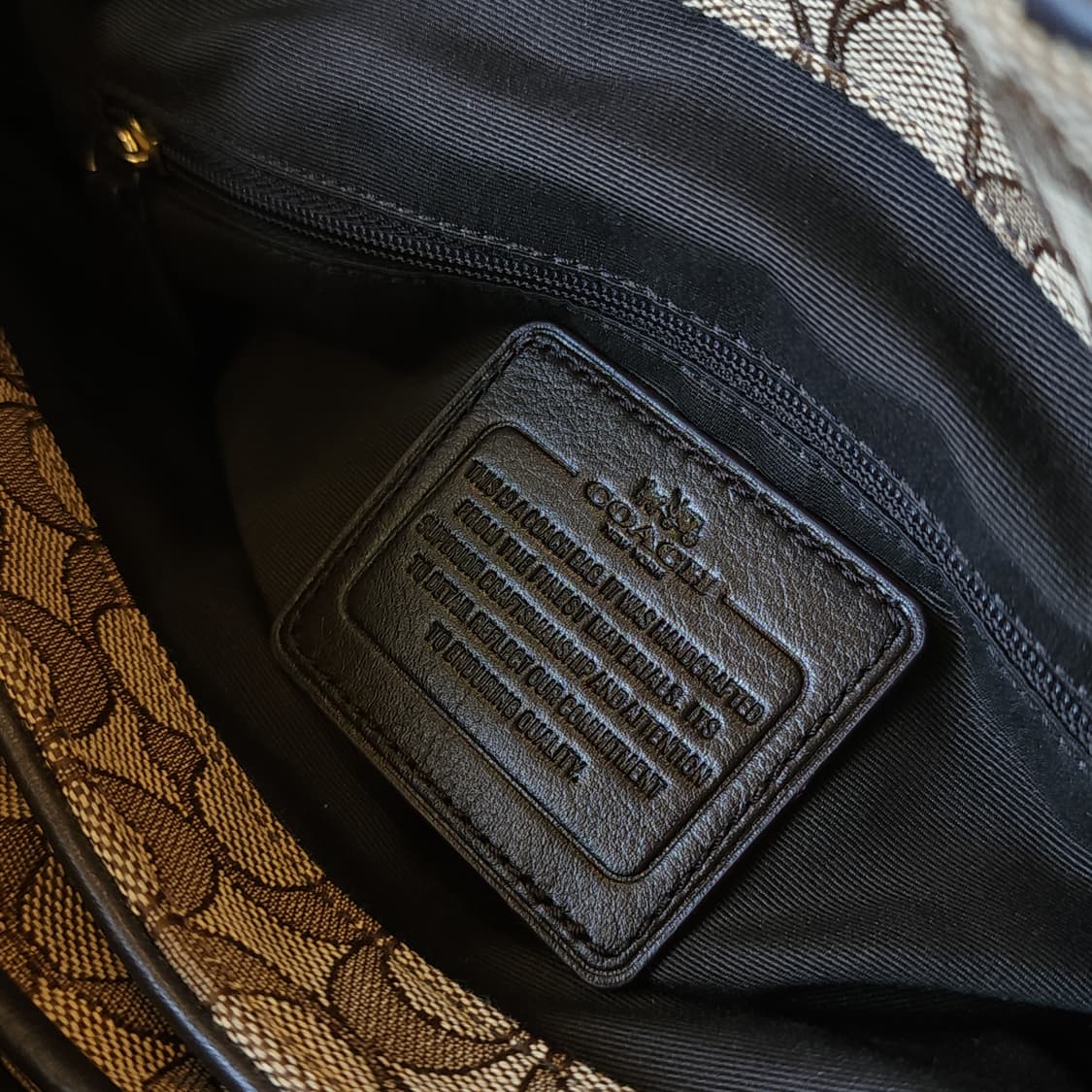 코치 시그니쳐 패턴 트윈 숄더백 쌍둥이 가방 상품이미지9